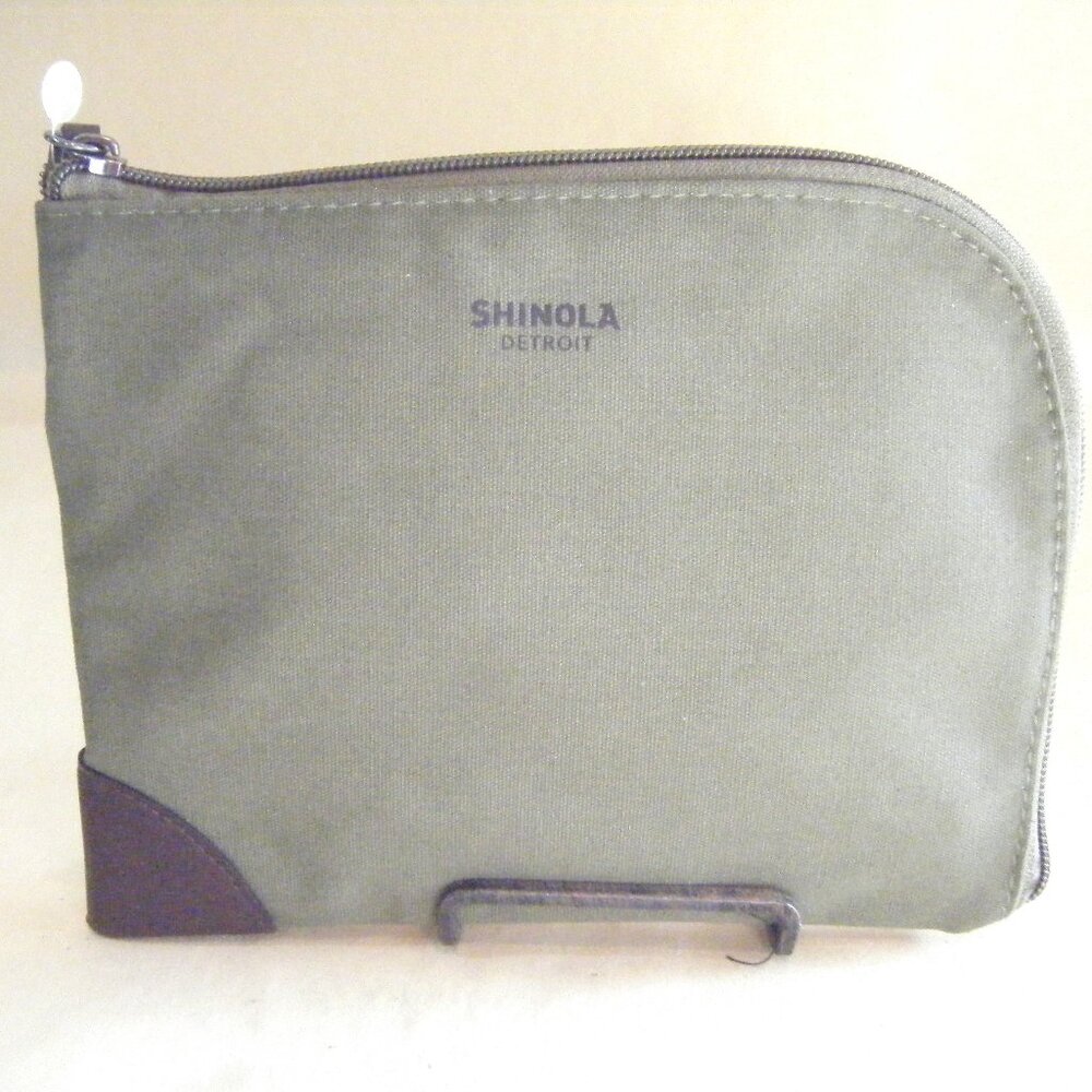Shinola Detroit Amenity Bag Luxury Travel